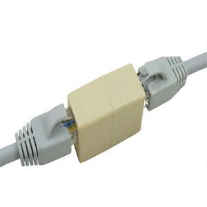 Yeni 10 adet Ağ Ethernet Çift Düz Kafa LAN KABLO KAPLIK KULLANUCU RJ45 CAT 5E 6 6A Extender Fiş Ağ Kablosu Ethernet için