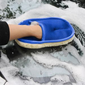 Перчатки 1pcs Стиль -стиль для стиля мягкая шерстяная мыть