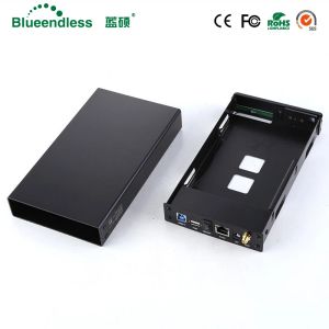 Маршрутизаторы SATA USB 3.0 HDD3.5 Wi -Fi Extender/HDD Bay HDD Корпус SATA Интерфейс алюминиевый корпус NAS RJ45 Wi -Fi Router Repeater HDD корпус