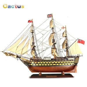 1 Conjunto 150 DIY Handmade Assembly Ship 21 Wooden Sailing 3d Victory Boat Model Toys Presente 240408