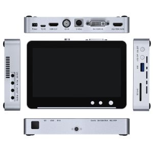 Камеры Unisheen UR550 SSD Устройство автономное эндоскоп камера RCA HDMI VGA YPBPR Аналоговый экран SDI Box Capture DVI Медицинский видеозапись