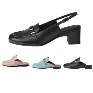 Square Toe Sandalen Yaz Favori Sandles Kadınlar İçin Tasarımcı Slingback Sunny Terlik Ayakkabı Chaussure Yumuşak İz Mükemmel Fit Klasik Usta Yapımı