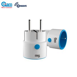 Управление Neo Coolcam Z Wave Plus Mini Smart Power Power Automation Automation Zwave Outlet, Z -диапазон Extender, Energy Monitoring Smart Plug