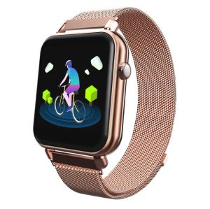 Bileklikler Y6 Pro Smart Bilezik Desteği Fitness Tracker Kalp Uyku Tracker Kan Basıncı Oksijen Sosyal Çağrı Hatırlatma Sport Smart Watch