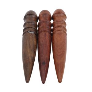 Leathercraft 1pcs Deri kenarlar için ahşap kaygan besleme çubuğu kaygan kenar düzeltici parlatma aracı diy deri zanaat araçları 2023 yeni