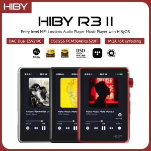 Игрок Hiby R3 II / R3 Gen 2 Bluetooth Wifi Music Player mp3 Hifi Audio Player MSEB MQA16X DSD 256 Web Radio USB Тип C DAC Walkman
