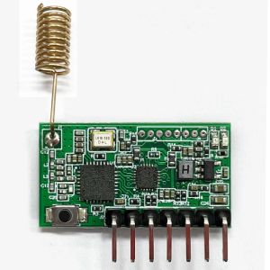 Kontrol Qiachip 868MHz 4CH RF Arduino Uno Modülü Akıllı Ev DIY için Entegre Kablosuz Uzaktan Kumanda Anahtarı Alma ve İletim