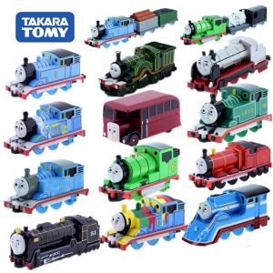 Arabalar Thomas ve Friends Alaşım Tren Toy Tomica Thomas Alaşım Tren Oyuncak Boy Hediye Gordon Birdy James Percy Emily Thomas Model Tren