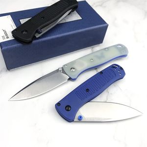 Doğal Yeşim G10 535-1901 Bugout katlanır bıçak S30V Saten Damla Noktası Bıçağı Yüksek Sertlik Mini Açık Pocties Taşıması Kamp Araçları 533 15535 940 551 3300