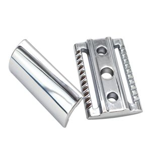 Blades Dscosmetic Classic Double Edge Safety Razor Голова с хромированным цветом цинк сплаво