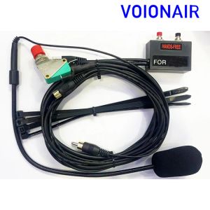 Микрофоны 8PIN Hands Free Microphone для ICOM IC2200H IC2720 IC2820 CAR Mobile Radio