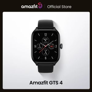 Смотреть новые Amabfit GTS 4 SmartWatch Alexa Builtin 150 Sports режимы 8day Authatury Life Smart Watch для Android iOS