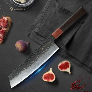 Mutfak Şam Kesme Bıçağı El Dövme Çelik Bıçağı Bıçağı 8 inç Mutfak Bıçağı Balık Bıçağı Western Chef'in Bıçağı Q240422