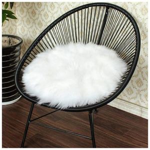Yastık süper yumuşak sahte koyun derisi yıkanabilir halı sıcak kıllı koltuk pedi kabarık kilimler zemin sandalyeleri için kürk paspaslar kanepeler s 4 boyutu