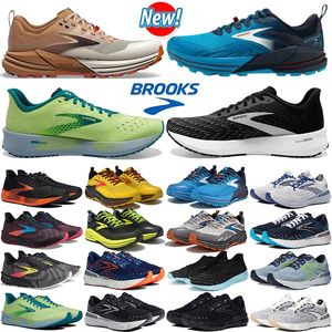 2024 Sports Brooks кроссовки для кроссовки мужские кроссовки кроссовки Brook Cascadia 16 Дизайнерская обувь Dhgate запуск 9 Hyperion Tempo Tempo Thepo Triple Black White Women Athletic Shoes