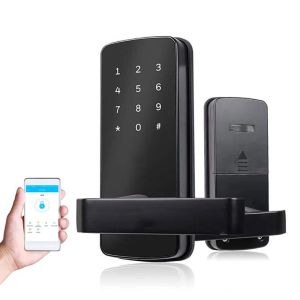 Управление приложением ttlock Smart Bluetooth Digital Door Lock Wi -Fi Touch Code Code Corea Style Chrole Control Без ключа электронного блокировки дверей