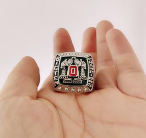 Yeni Şampiyona Serisi Jewelry 2008 Ohio State Big Ten Şampiyona Ring Men Hediye Bütün 2020 Drop 6386349