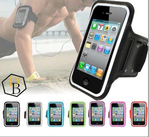 İPhone 7 kol bandı kasası için spor salonu spor telefon çantası sahibi Samsung Galaxy S6 Edge Antisweat ARM Band8896041