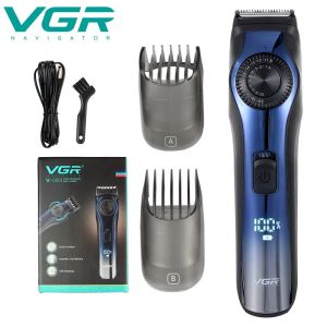 Clippers VGR V080 Sıcak Satış Ayarlanabilir Profesyonel Şarj Edilebilir Elektrik En İyi Saç Clipper Kablosuz Saç Düzenleyicisi Erkekler