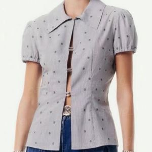 10A Premium Designer Рубашки для летних каникул с коротким рукавом для женщин 26131