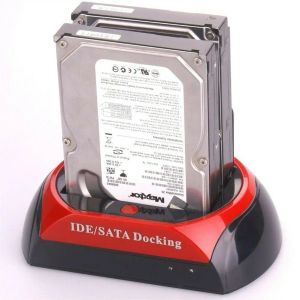 Hubs 875DJ 2,5/3.5 inç SATA/IDE sabit disk docking istasyonu için çok kart okuyucu yuvası ile HDD taban USB 2.0 Dock Harici Kutu