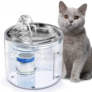 Очистители Pet Cat Water Fountain Automatic Pet Fountain Dog Water Dispenser Ultraquiet Tump для аксессуаров фильтров кошек для кошек