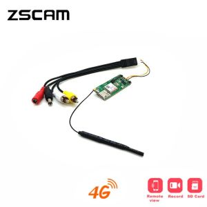 HD 720p/1080p AHD/TVI/CVI CAM Builin Mic için SIM Kart Bağlantı Noktası Kablosu ile Lens 3G/4G Kamera Mini Modülü Uzaktan Hareket Sensörü Kartı