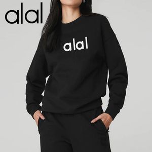 Alyogas Hoodie Sweatshirt Yuvarlak Boyunlu Hoodie Çift Spor Giyim Pamuklu Sıradan Alal Hoodies