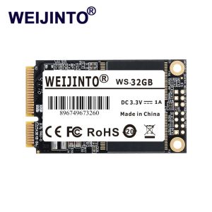 Sürücüler Weijinto Msata SSD 120GB 240GB 64GB 128GB 256GB 480GB 512GB 1TB MINI SATA Dahili Katı Durum Hard Drive 32GB Dizüstü bilgisayar sunucusu için