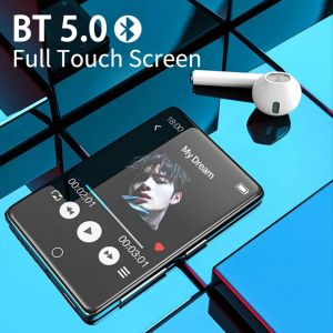 Игроки Ruizu M7 Metal Bluetooth 5.0 MP3 Mp3 Music Player встроенный динамик 2,8 дюйма с полным сенсорным экраном Hifi Walkman с FM/Ebook/Peadomer