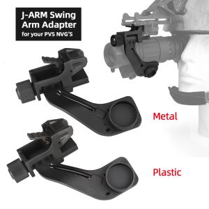 Шлемы тактический пластиковый металл j Arm Nvg Mount Helme Adapter для охоты на Airsoft Pvs 14 Ночного видения очки. Fit Mich Fast M88