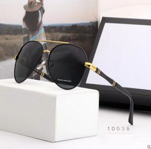 2021 Круглые металлические солнцезащитные очки дизайнерские очки Золотые флэш -стеклянные линзы, полная личности низкой роскоши, заслуживают этого AA88866959961