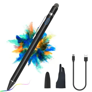 Гнезда активная стилус -ручка, совместимая с ios android сенсорные экраны Universal Pine Point Stylus pen для Xiaomi iPad iPhone samsung write