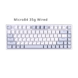 Клавиатуры 75% NIZ емкости 35G Micro 84 Клавиатура Программируемые два клавиша FN с MX PBT KeyCap