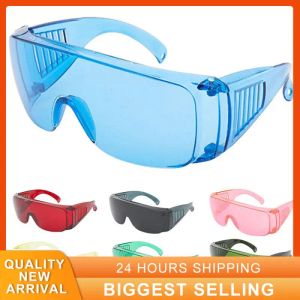 Işıklar Koruyucu Güvenlik Gözlükleri Göz koruma Kürleme Işık UV Tamamen Kapalı Antifog Kadın Erkekler Gözlük Bisiklet Sıçrama Goggles