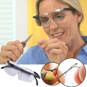 Güneş gözlükleri 250 derece Presbyopic Glasses Siyah büyütücüler büyüteç gözlük gözlükleri göz koruma pc moda taşınabilir ebeveynler hediye