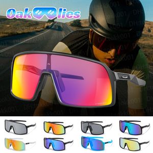 Oaklies Güneş Gözlüğü Kadınlar Erkek Spor Bisiklet Gözlükleri Özel Sutro Güneş Gözlüğü Açık Bisiklet Sürüş Gözlükleri Polarize UV400 Tam Çerçeve Des Lunettes de Soleil