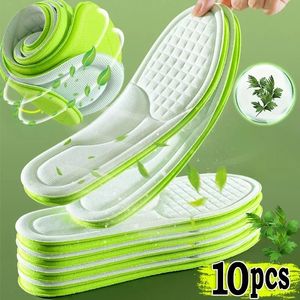 10pcs in memory foam ortopedic Soles Pass da scarpe da scarpe uomini donne nano antibatterico deodorizzazione assorbimento del sudore con cuscino 240419 240419