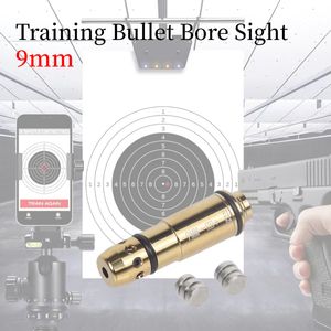 Jagd 9mm Red Dot Laser Training Kugel Bohrung Anblick trockener Feuerwehrtrainer Patrone