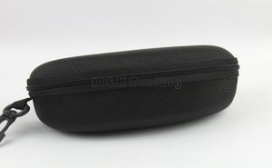 Brand Sunglasses Case Eva Box с молнией на молнии Sun Eywear Black Color Why8991043