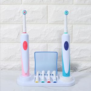 Oral B için 4 Fırça Baş Organizatör Kutusu ile Elektrikli Diş Fırçası Tutucu Standı