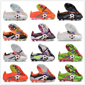 2024 Novos sapatos de futebol x Predator Elite FG Leyenda Realizou chuteiras da Copa do Mundo Balon Te Adoro Mi Histori L Rihla Sapatos de Futebol