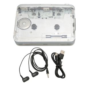 Player Portable Cassette Player Multifunction Clear Stereo Sound FM Radio 76108MHz Cassette Player с 3,5 -мм разъемом для наушников