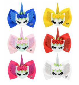 Дети Barrettes 4,3 дюйма моды Jojo Bows Girl Hair Barrettes Цветочные кулшики для девочек -волос Clips Siwa аксессуары для волос 249669147