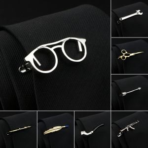 Зажимы мужская галстука зажимы 28 дизайн вариант автомобиль саксофоновые очки перо форма металлическая галстук дизайн галстуки оптовые розничные стрелки