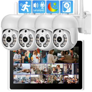Камеры Wi -Fi Ptz Security Auto Track Camera System 10CH 10.1 