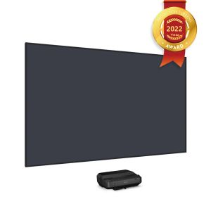 Экран проектора Alr UST 72 -120INCH ПЭТ -фиксированный кадр CLR CLR Окружение отвергая для Ultra Short Throw 4K -лазерные проекторы