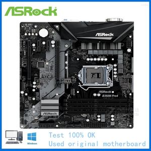 Материнские платы, используемые для процессора Intel B360 LGA 1151 ASROCK B360M Pro4 Материнская плата Computer Socket LGA1151 DDR4.