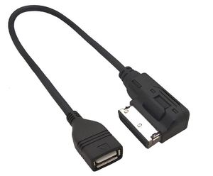 USB AUX Kablo Müzik MDI MMI AMI - USB Kadın Arayüzü Ses Audio Aux AUX AUX AUX MK5 için Audi A3 A4 A4 A5 A6 A8 Q5