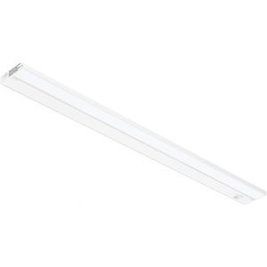 Modern fırçalanmış nikel 48 inç LED 3 kısaltılabilir renk seviyesine sahip dolap aydınlatması altında - Mutfak ve ev ofisi için listelenen ETL (sıcak beyaz, yumuşak beyaz, parlak beyaz)